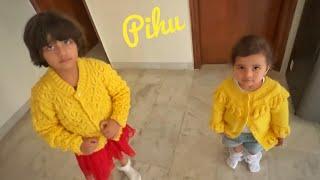 Pihu aur rashi ko new dress gift mila  Pihu cute moments || Pihu and Rasbhari Moments ||