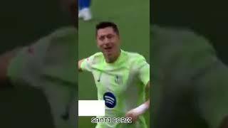 Hattrick de #Lewandowski para #Barcelona 3 vs #Alaves 0. Así relaté el primero.. (centro #Raphinha)