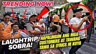 Napalingon At Natawa Ang Mga Customers Ng Kantahin Ko Ang Utang Song Sa Mall | TRENDING!