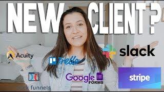 Steal My EXACT Client Onboarding Process (+ How to Use Slack)