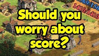 Should you be worried if you’re behind in score?