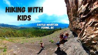 Family Adventures in the Canadian Rockies | Castle Mountain Hike