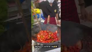 Desi Chilli Paneer|| Indian street food