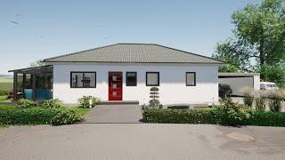 Bungalow Effizienz 55 Plus, individuelle Planung