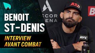 Benoit St Denis "j'étais face à un dilemme contre Dustin Poirier" | UFC Paris