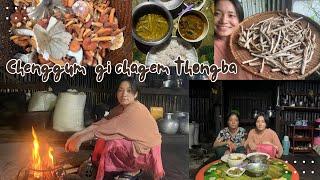 Cheng gum ga chagem thongba // khomthokpi mushroom mayam su heklure