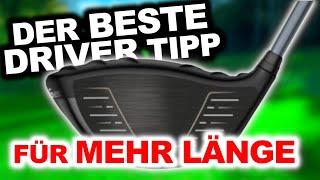 Der BESTE DRIVER TIPP für mehr LÄNGE ohne KRAFTEINSATZ! (Pendulum Golf Schwung)