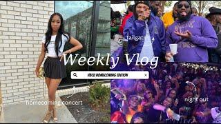 hbcu vlog : TSU homecoming week 2023 | grwm, concert, parties + MORE