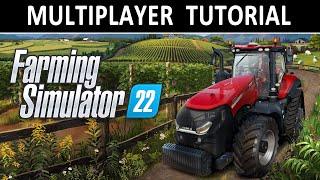 Farming Simulator 22 | MULTIPLAYER TUTORIAL