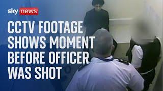 Matt Ratana death: CCTV footage shows moments before police officer was shot dead