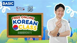 Batch 13 FREE Korean Class with Joshua Cho  | 1st Session | Basic Level