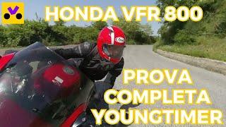 Honda VFR 800 (2000) | Test Ride Completo | Youngtimer