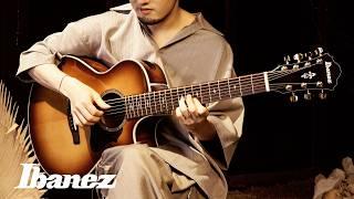 7 String Acoustic Guitar | Seiji Igusa | Ibanez AE3007FMH