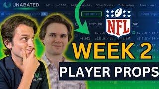 The Blitz: Week 2 NFL Player Props with Derek Carty