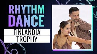 Ice Dance Rhythm Dance | Finlandia Trophy 2024 | #GPFigure