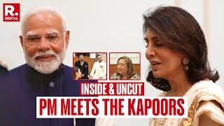 PM Modi Meets Kapoor Family: Kareena Kapoor Gets PM Modi's Autograph For Taimur,  Drops Pictures