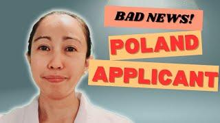 BAD NEWS: APPLICANT PAPUNTA NG POLAND || MADEL DELOS REYES