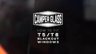 How to Fit Fake / Black Out T5/T6 Rear Quarter windows by Camper Glass + Transporter HQ