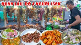 Quán Lẩu Bò 777 Núp Hẻm Làm Bò Tươi Mỗi Ngày Cái Lẩu Chỉ 150K 4 Người Ăn ở Sài Gòn