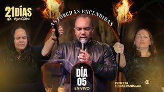 Día 5 “ANTORCHAS ENCENDIDAS” #21DíasdeOración 2025 | Pastores Israel y Virginia Medina Brito