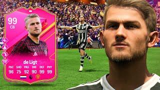 99 FUTTIES SBC De Ligt.. I CAN'T BELIEVE IT!  FC 24 Player Review