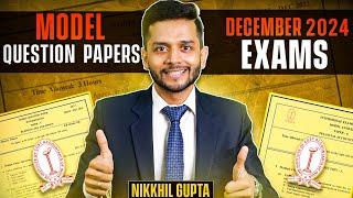  BREAKING NEWS | CMA DECEMBER 2024 EXAMS | MODEL QUESTION PAPERS RELEASED | MUST WATCH