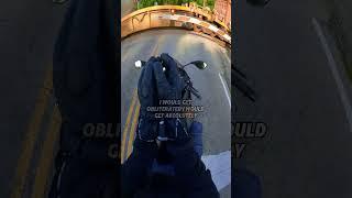 Biker finds cool train #zx6r #bikerboy #booktok #biketok #motorcycle #600cc #gopro