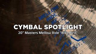 PAISTE CYMBALS - Masters Mellow Ride "Blue Bird"