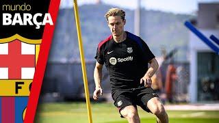 ÚLTIMA HORA FC BARCELONA | Buenas noticias: ¡FRENKIE DE JONG se reincorpora al grupo!