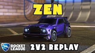 zen Ranked 2v2 POV #581 - zen & Reeyko VS trk511 & drali - Rocket League Replays