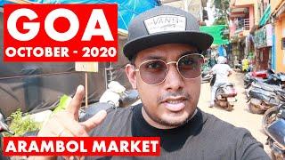 Arambol Market - Arambol Beach Road! | October - 2020 | Goa Vlog | Goa After Lockdown