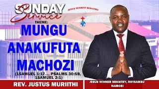 MUNGU ANAKUFUTA MACHOZI - (1 SAMUEL 1:17, PSALMS 30:5 B, 1 SAMUEL 2:1, MATHEW 9:22  )