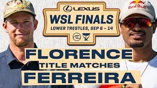 John John Florence vs Italo Ferreira | Lexus WSL Finals 2024 - Title Matches