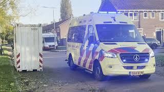 (A0/A1/P1) Politie, brandweer en ambulance naar verschillende meldingen in Arnhem!