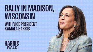 Vice President Kamala Harris Campaign Rally in Madison, Wisconsin | Harris-Walz 2024