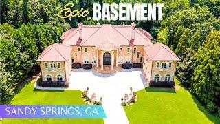 19,000 SQFT Home w/ Ballroom, Bar & Lounge + 10 Bedrooms on 2 Acres FOR SALE North of Atlanta