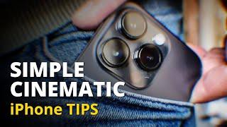 8 Simple Cinematic Tips for iPhone - Tutorial