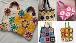 Beautiful  crochet    boho style bag/handbag/shoulder bag design ideas