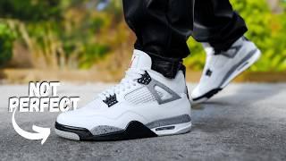 Jordan 4 White Cement 2025 Review & On Foot