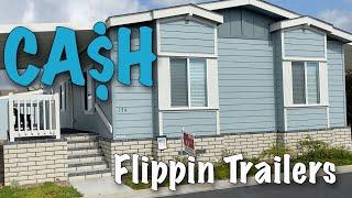 Learn How to Flip Mobile Homes for Sale & Manufactured Homes. Flippin Trailers Part 3/3. New Homes.