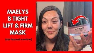 Maelys B Tight Lift and Firm Mask (an honest review)