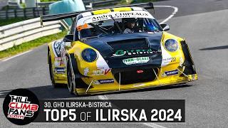 TOP 5 at Hill Climb Ilirska Bistrica 2024 || Touring Cars 