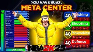 THIS #1 BEST CENTER BUILD is THE META in NBA 2K25 - BEST ALL AROUND CENTER BUILD 2K25