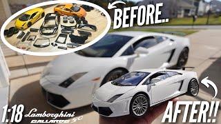 Building A Scale Model Replica of My Lamborghini Gallardo!