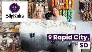 Needle Felting Fun! - SlipKnits in Rapid City, SD #unitedskeinsofamerica