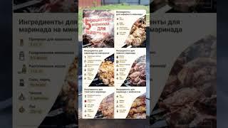 Маринад для шашлыка #село #дача #рекомендации
