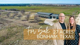 For Sale! Escape to 27 Private Acres in Prime Bonham Location