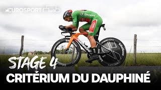 2021 Critérium du Dauphiné  - Stage 4 Highlights | Cycling | Eurosport