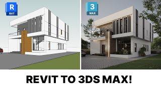 How to properly export Revit file to 3ds max