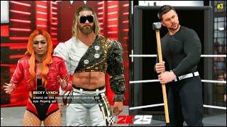 WWE 2K25 My Rise - Seth Rollins & Becky Lynch Makes Fun Of Rocky WWE #3